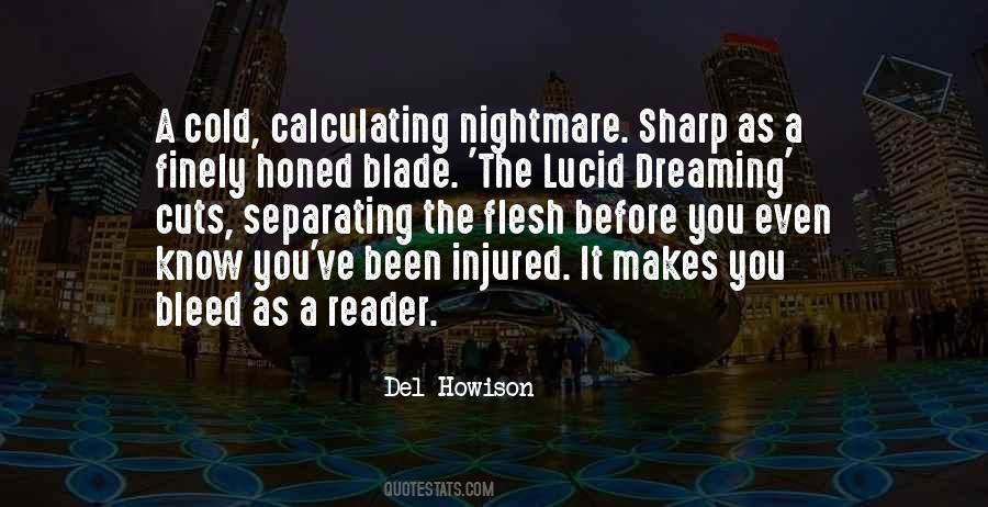 Sharp Blade Quotes #317510