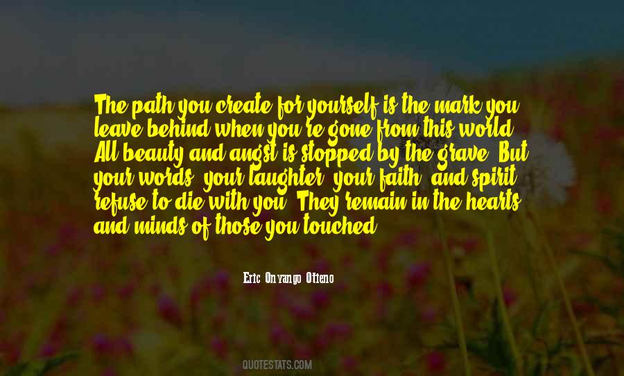 Create Your Path Quotes #1590056