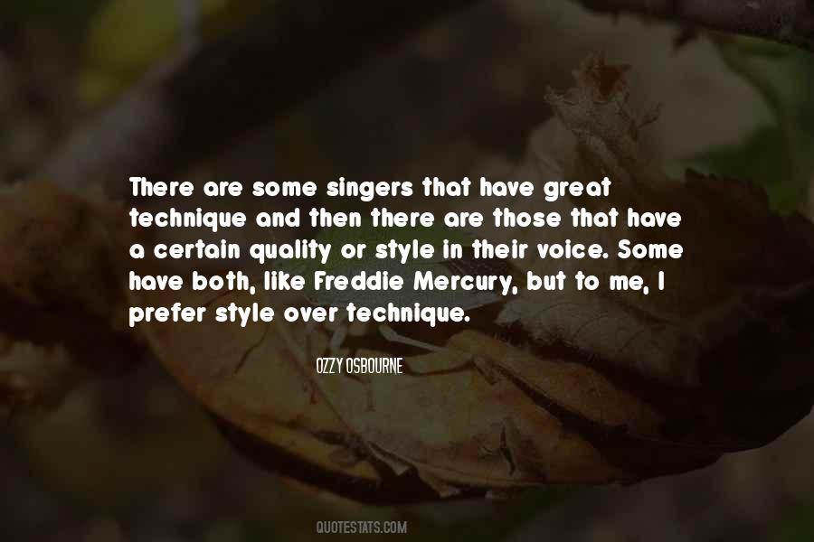 Great Singers Quotes #826635