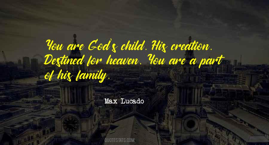 Creation God Quotes #177564