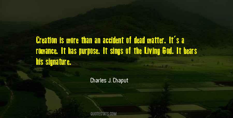 Creation God Quotes #17816