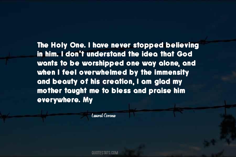 Creation God Quotes #190951