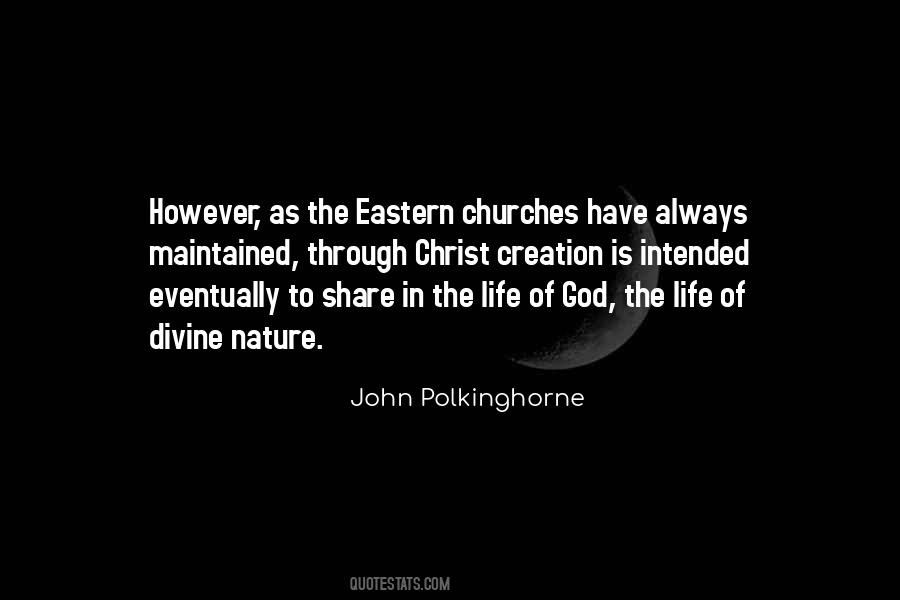 Creation God Quotes #22453