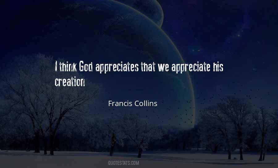 Creation God Quotes #36517