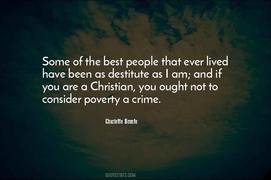 Destitute People Quotes #724879
