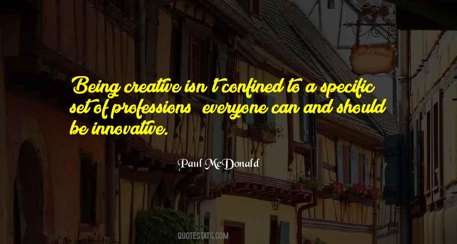 Creative And Innovative Quotes #955518