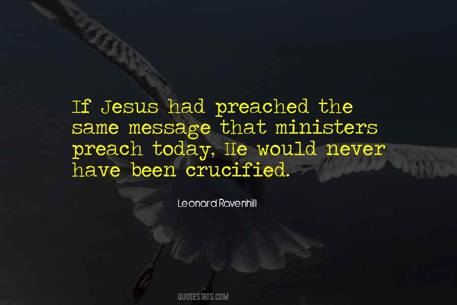 Jesus Message Quotes #1372563