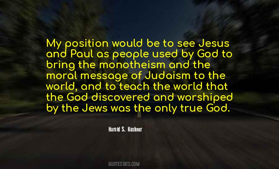 Jesus Message Quotes #246895