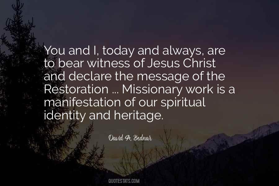Jesus Message Quotes #402506