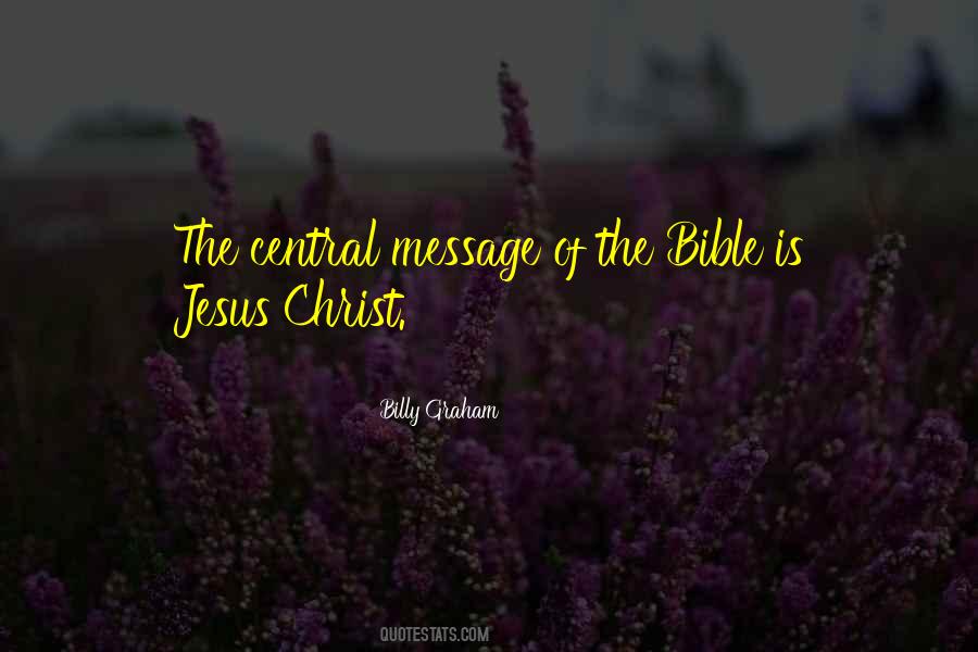 Jesus Message Quotes #539799