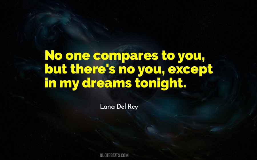 Compares To You Quotes #921180