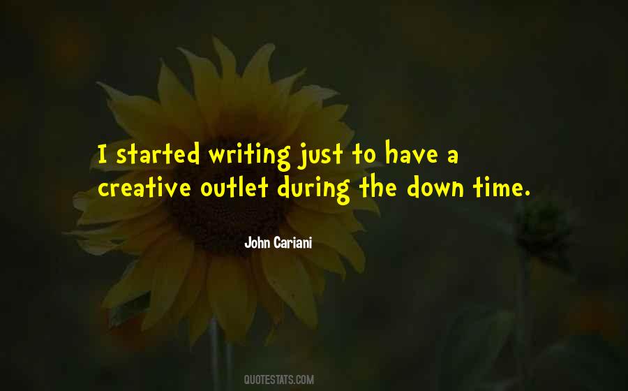 Creative Outlet Quotes #441247