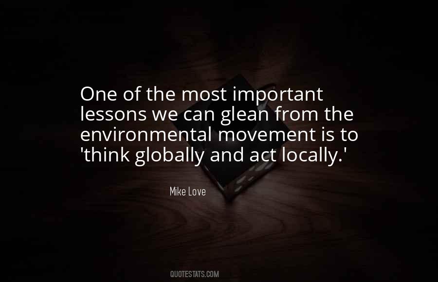 Environmental Movement Quotes #81063