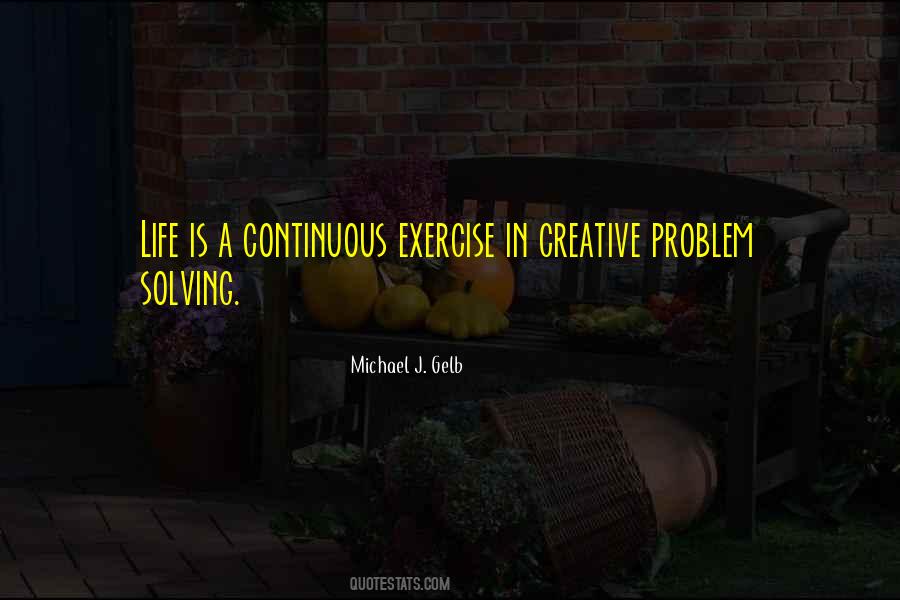 Creative Problem Solving Quotes #1351432