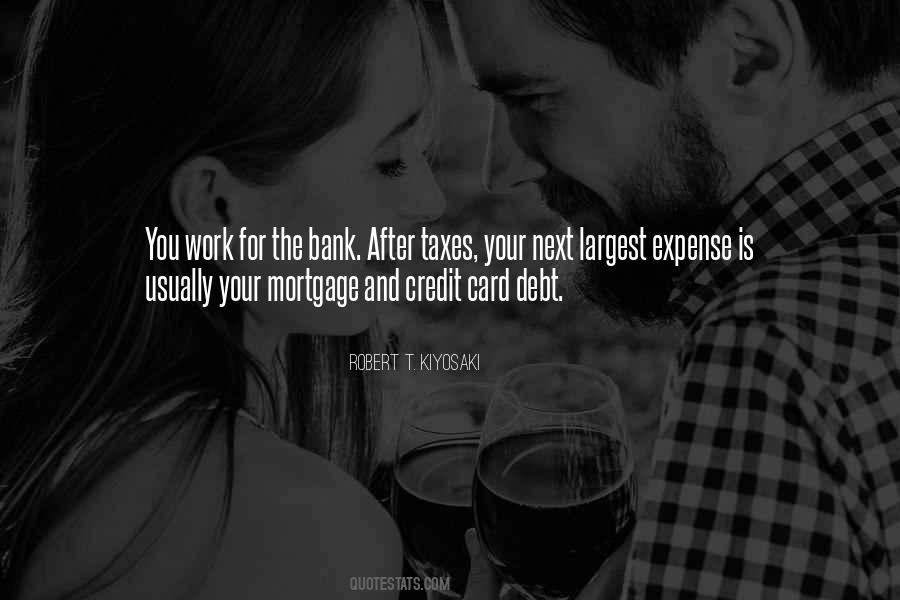 Credit Card Debt Quotes #537153