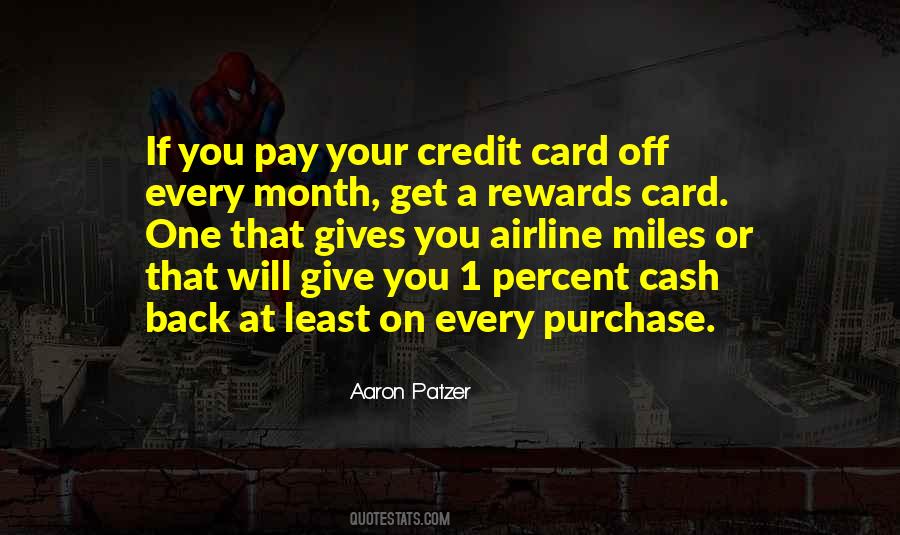 Credit Card Quotes #1185235