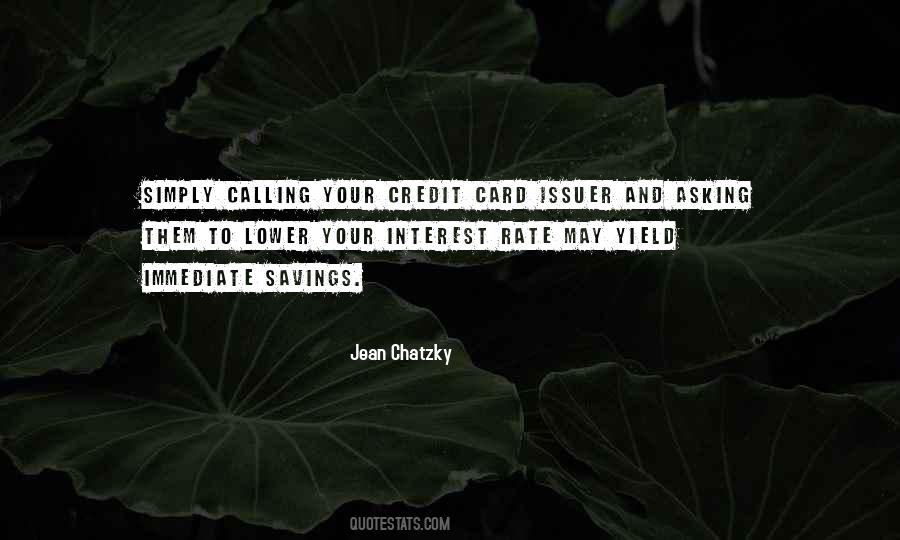 Credit Card Quotes #1468798