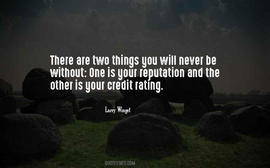 Credit Rating Quotes #1462291