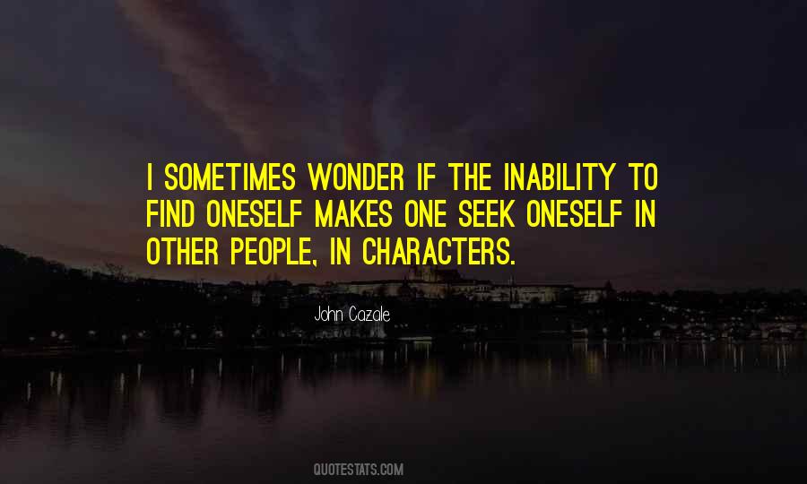 Cazale John Quotes #1838845