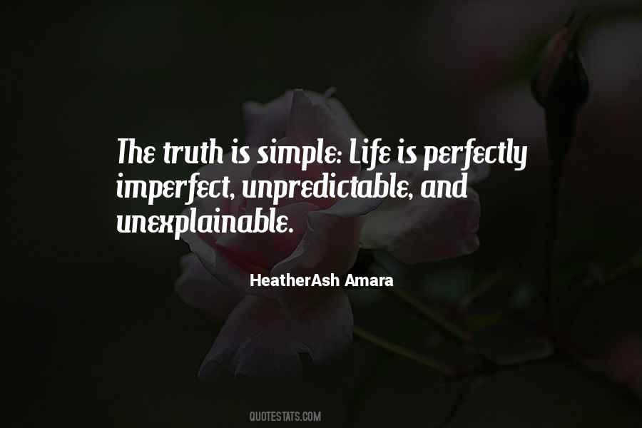 Life Unpredictable Quotes #1072365