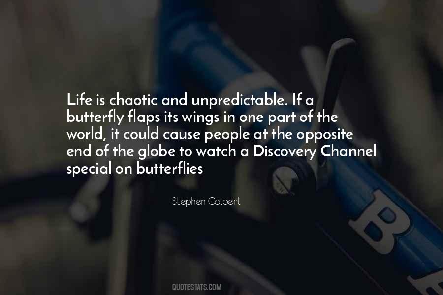 Life Unpredictable Quotes #541289