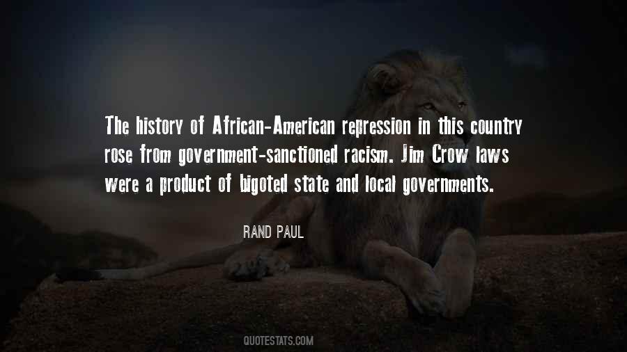 American Racism Quotes #1457414