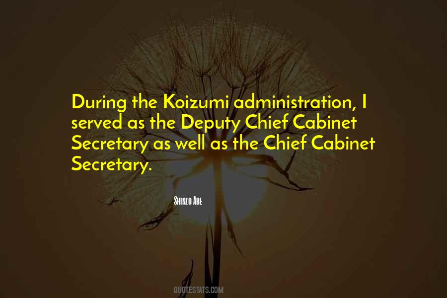 Quotes About Koizumi #1781846