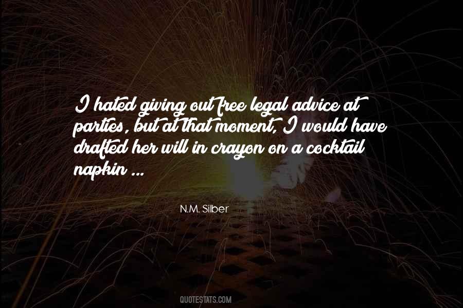 Legal Advice Quotes #290972