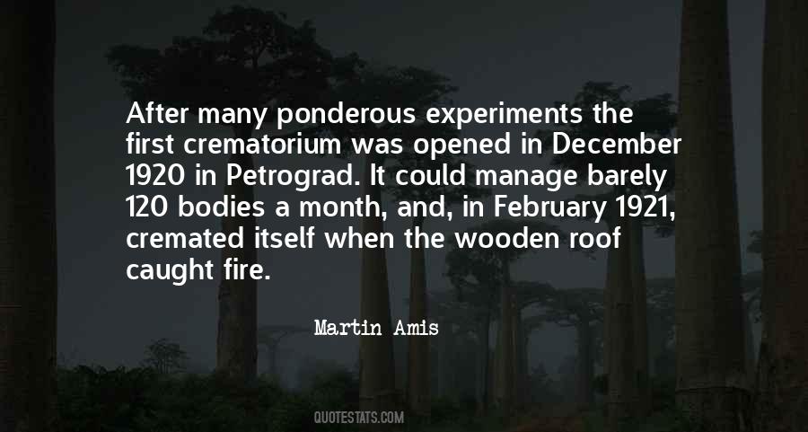 Crematorium Quotes #1320281