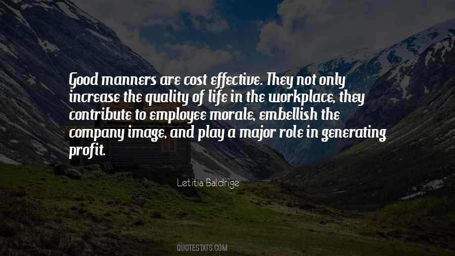 Company Manners Quotes #1799957