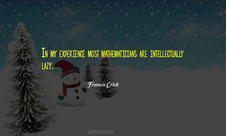 Crick Quotes #1079836