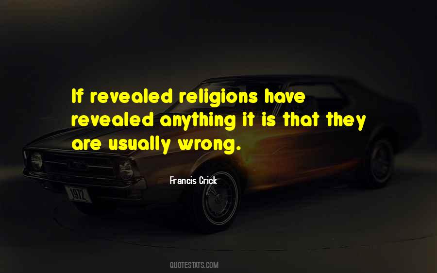 Crick Quotes #1095806