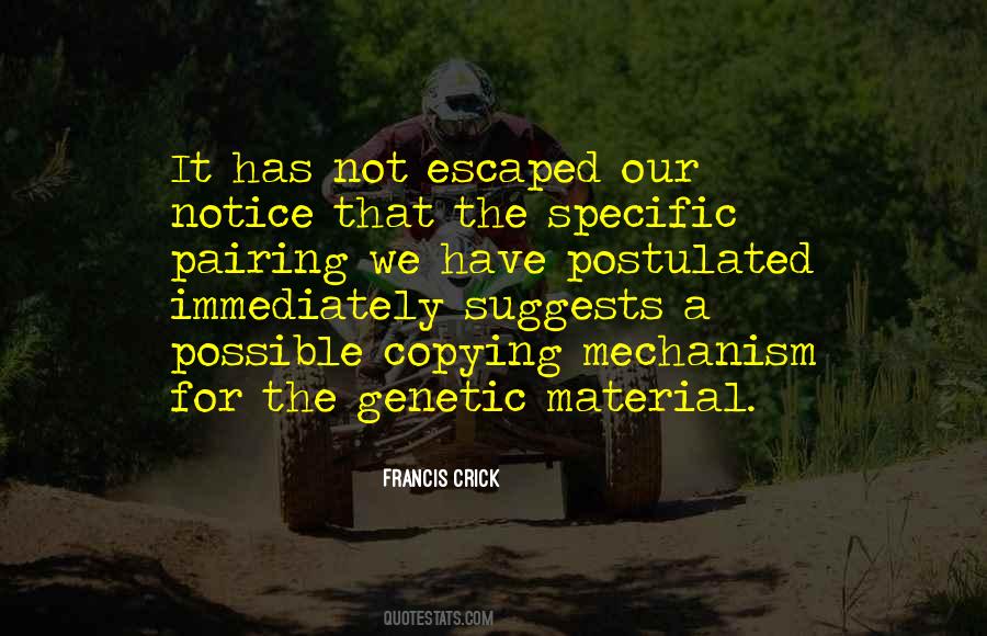 Crick Quotes #173672