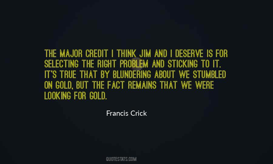 Crick Quotes #258088