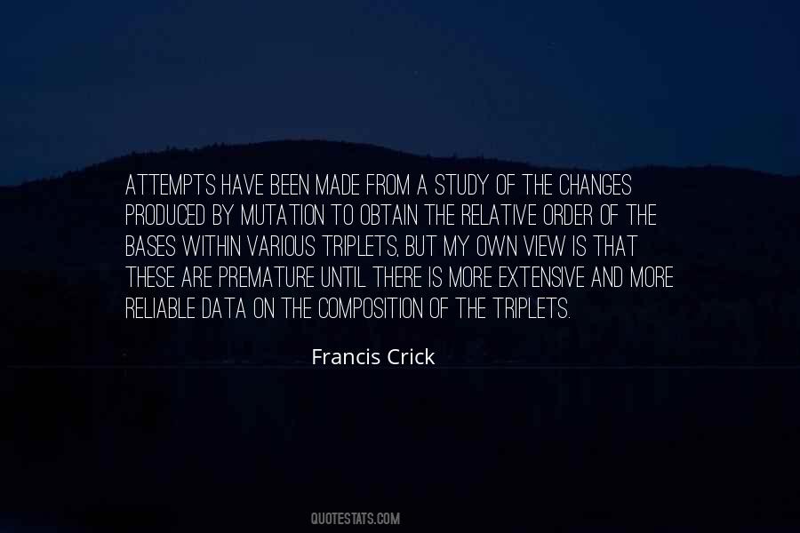 Crick Quotes #316119