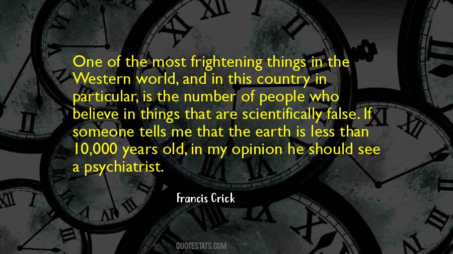 Crick Quotes #54656