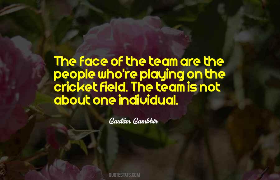 Cricket Playing Quotes #1046001