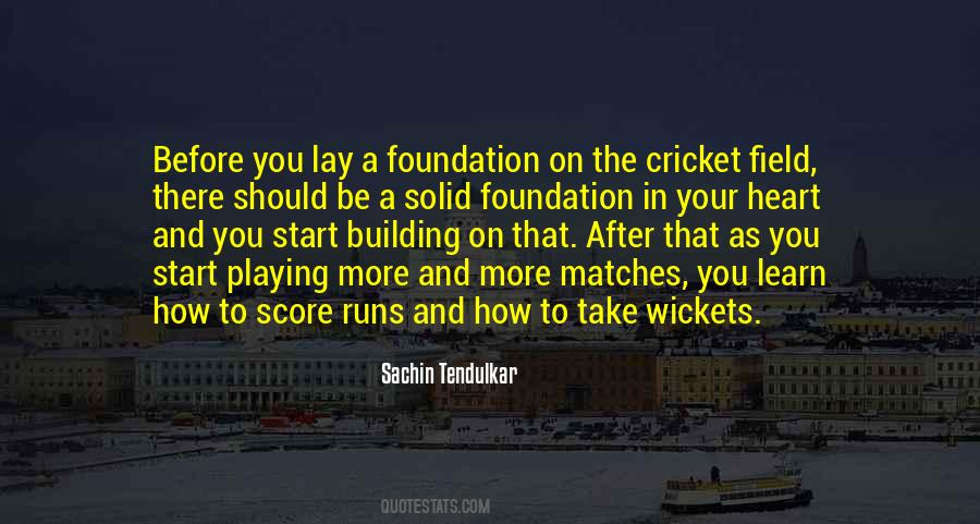 Cricket Playing Quotes #189129