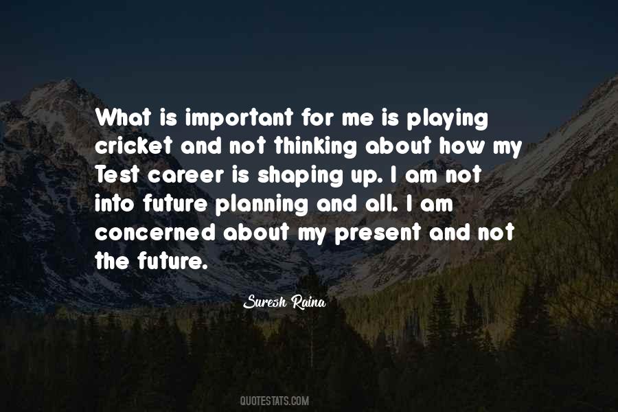Cricket Playing Quotes #619282