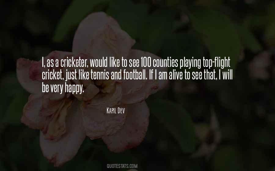 Cricket Playing Quotes #730748