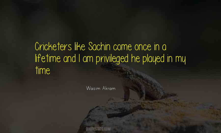 Cricket Playing Quotes #87997