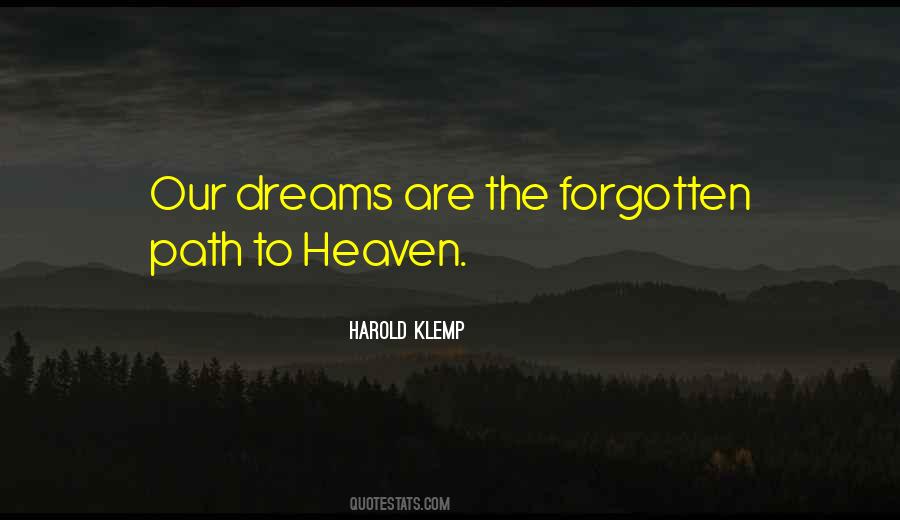 Quotes About The Path To Heaven #1112535