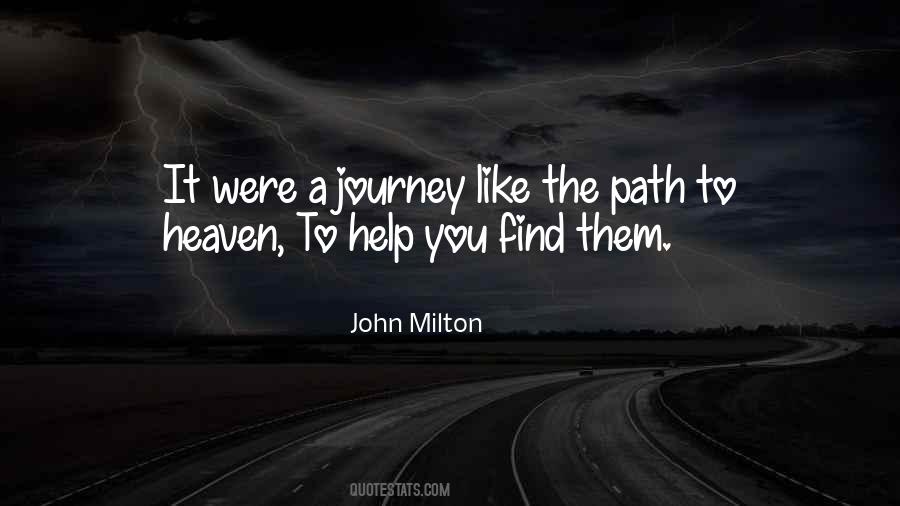 Quotes About The Path To Heaven #1619376