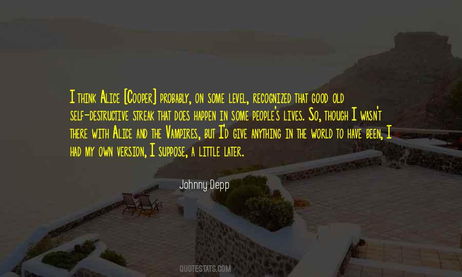Johnny D Quotes #1634984