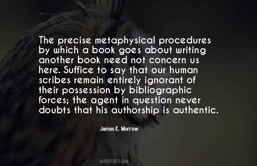 Authorship Writing Quotes #1232889