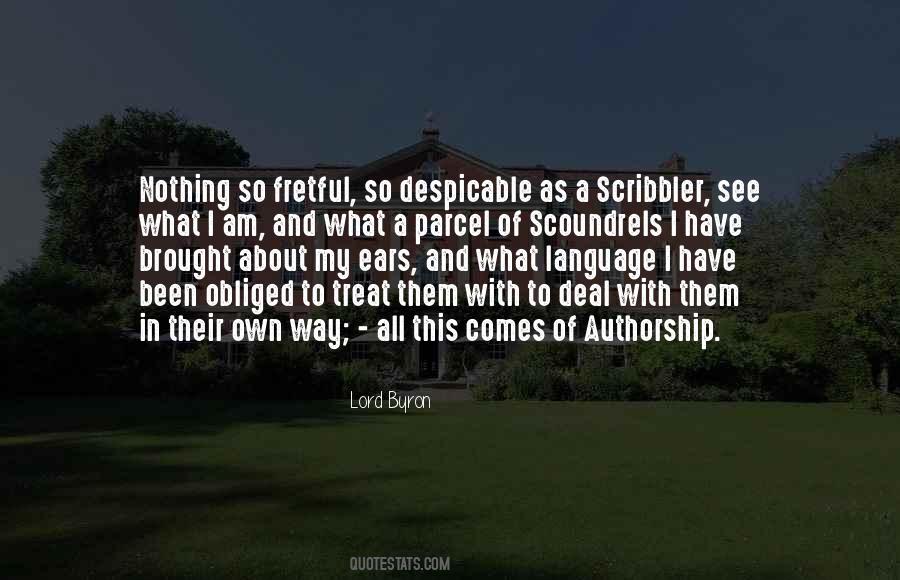Authorship Writing Quotes #1744075
