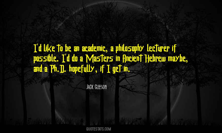 Ancient Philosophy Quotes #1664337