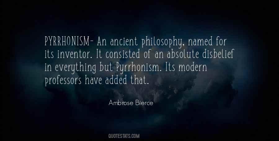 Ancient Philosophy Quotes #1766204