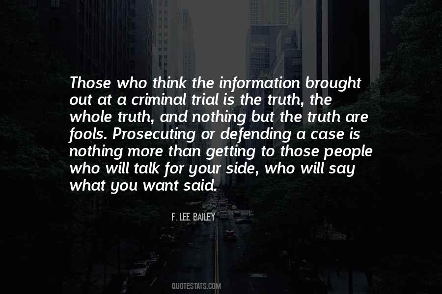 Criminal Case Quotes #595977