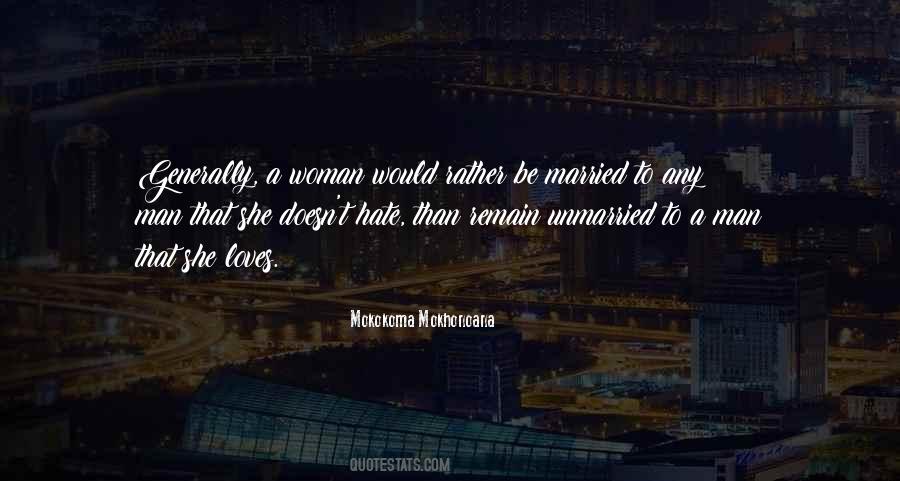 Unmarried Man Quotes #1077842